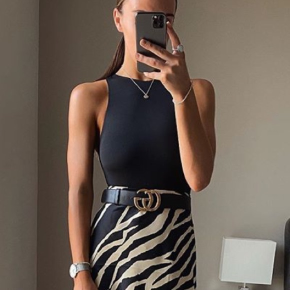 Leith Tops - NWT Halter Bodysuit Leith